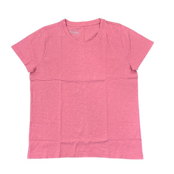 NWT J. Crew Mauve Pink Girlfriend Crewneck Tee - Picture 1 of 14